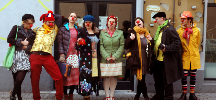 Clowns at the air-dome on the 29.03.2016 at 7pm